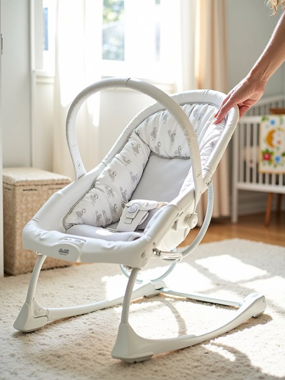 baby rocker safety features