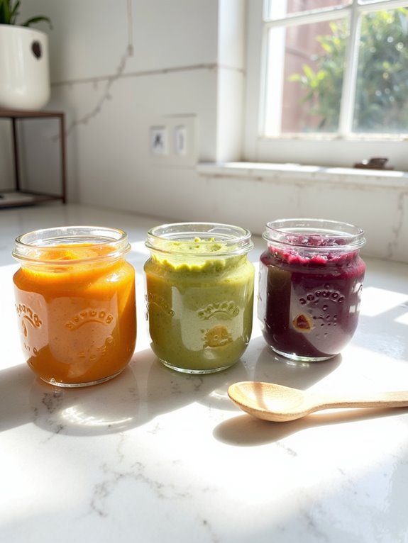 choosing age appropriate nutritious baby foods