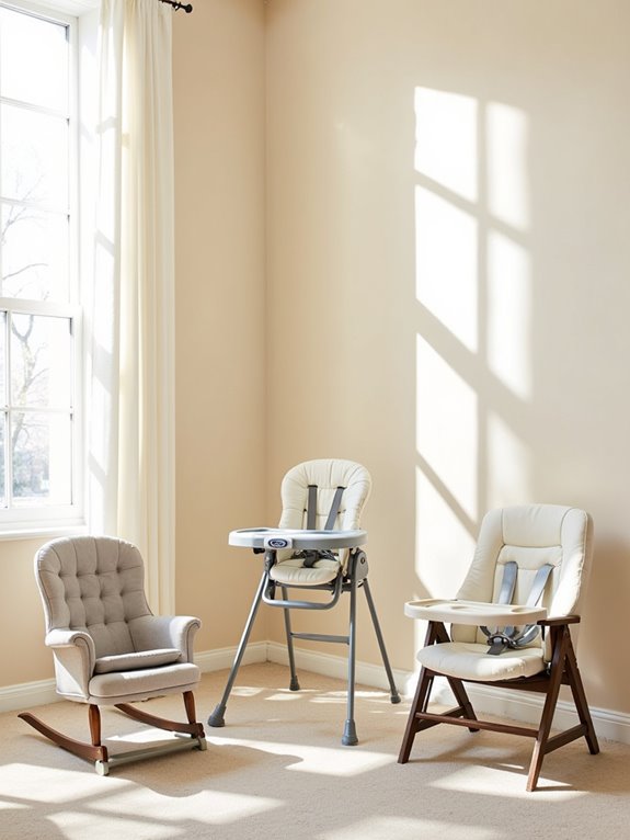 choosing safe comfortable baby chairs