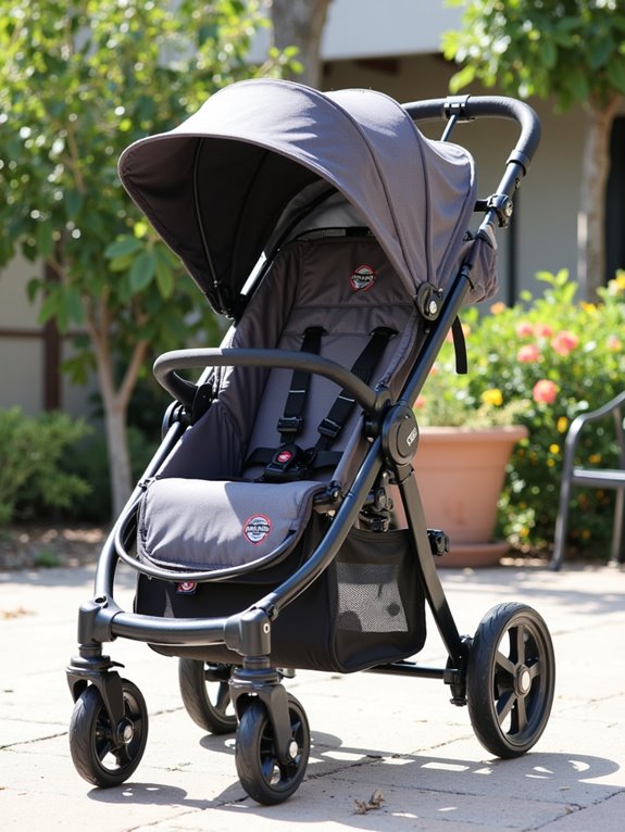 choosing safe portable stroller