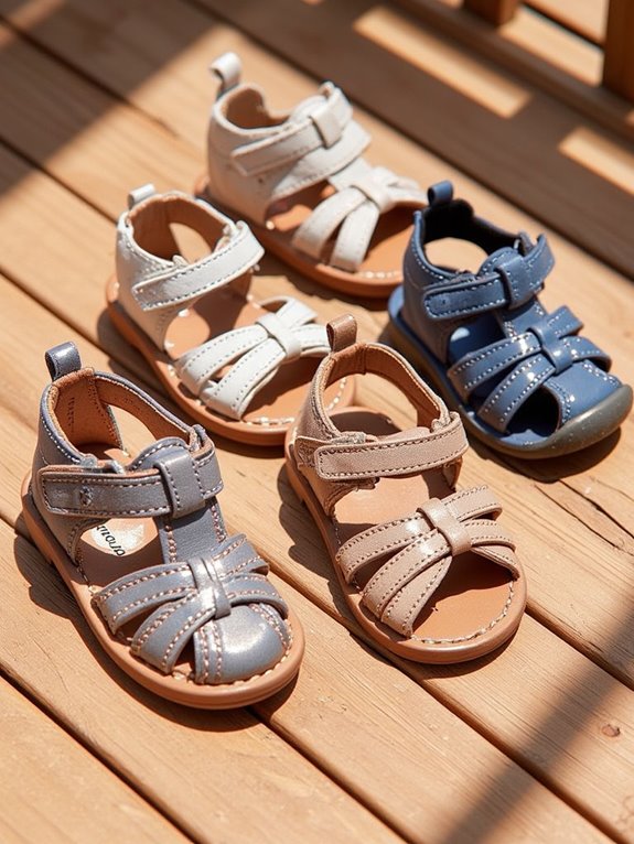 choosing supportive adjustable sandals