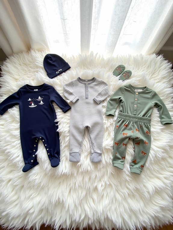 safe comfortable baby clothing