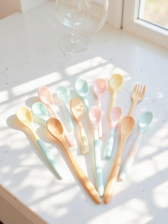 safe functional baby friendly spoons