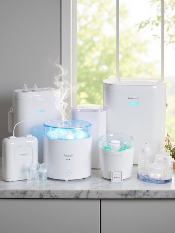 sterilizer features and safety