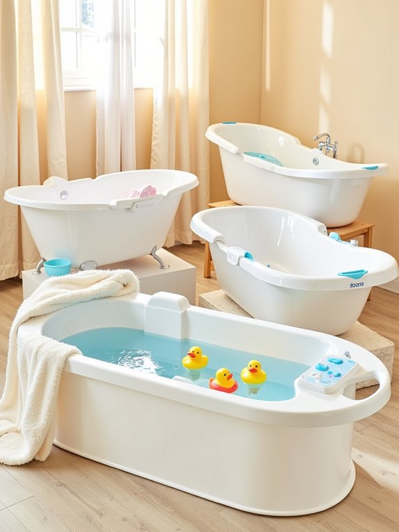 top baby bath tubs