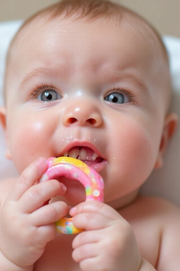 babies begin teething around