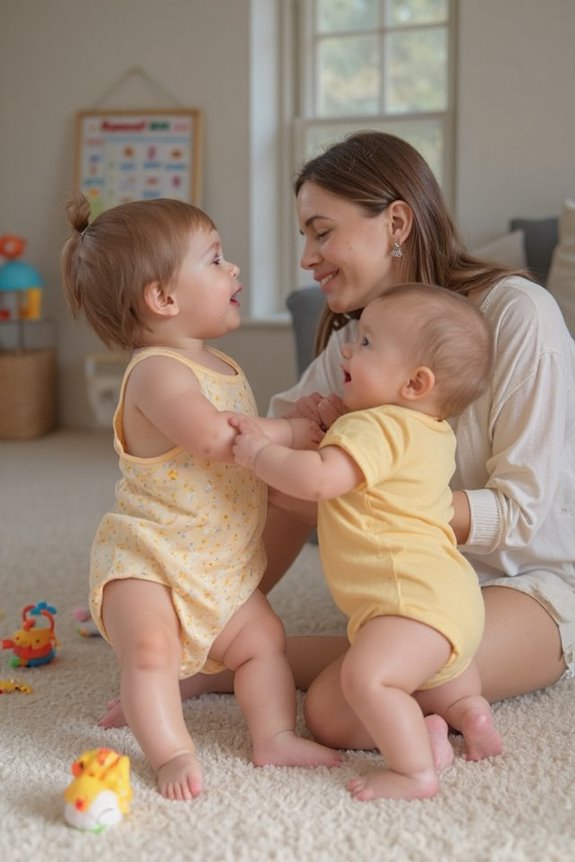 babies begin vocalizing mama