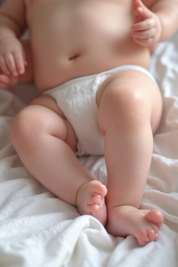 babies develop kneecaps later
