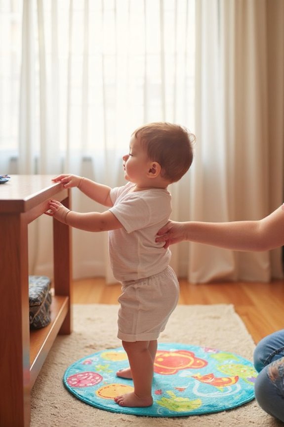 baby s progression to standing