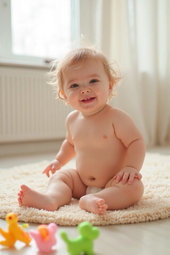 baby sitting readiness cues