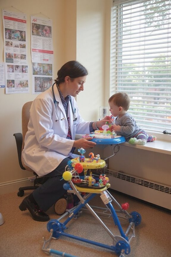 baby walkers pose dangers
