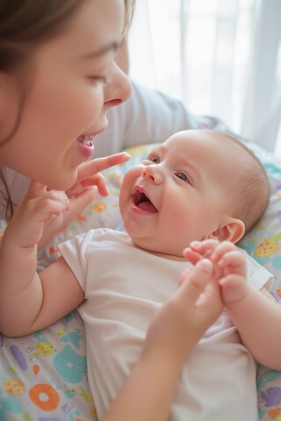 cooing fosters language development