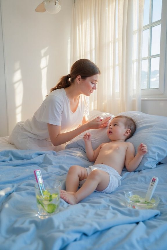cooling techniques for fever