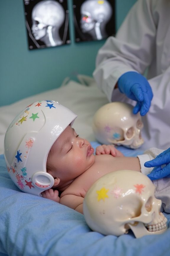cranial orthotics promote skull symmetry