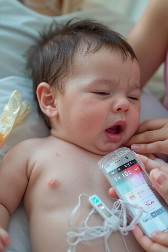 critical symptoms in infants