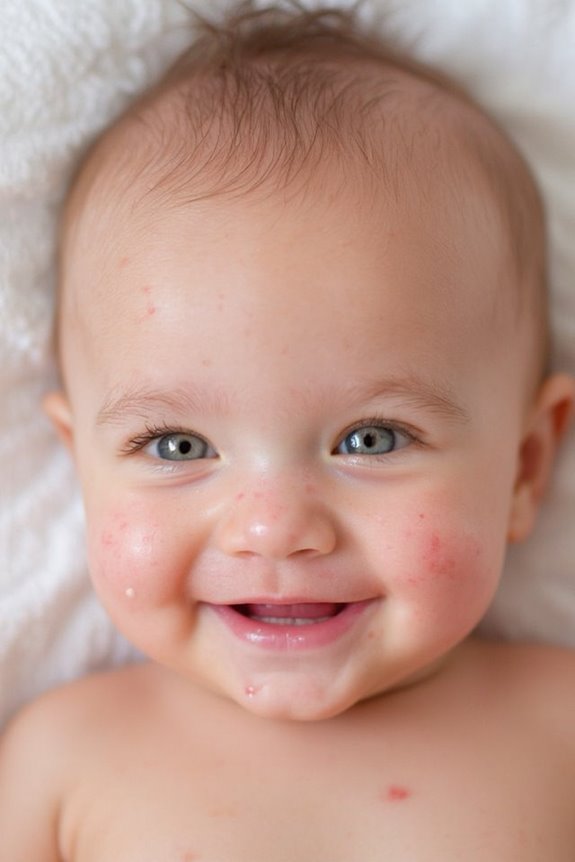 different types of baby acne