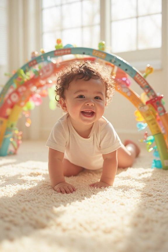 diverse baby crawling styles