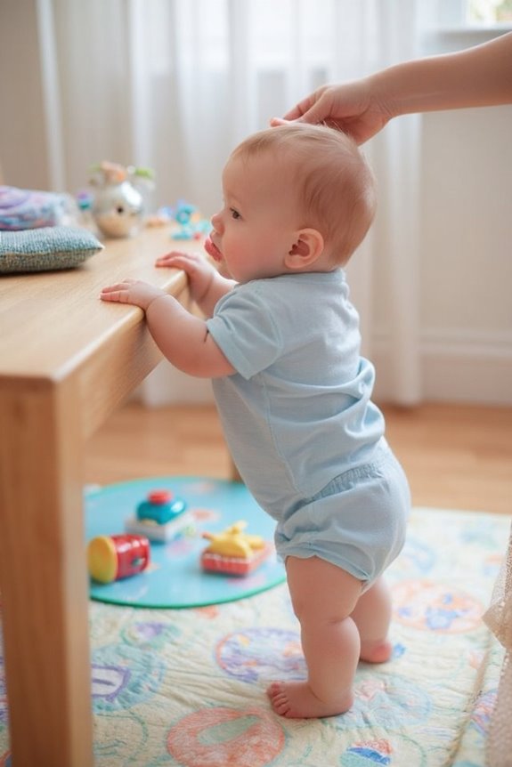 essential milestones for standing