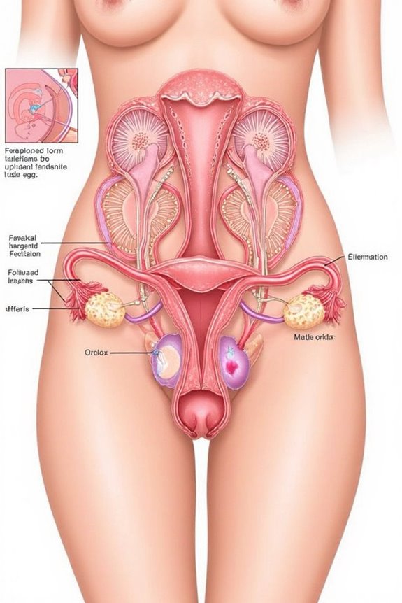 female reproductive system functions