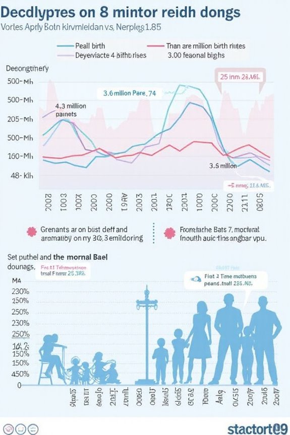 fluctuating u s birth rates