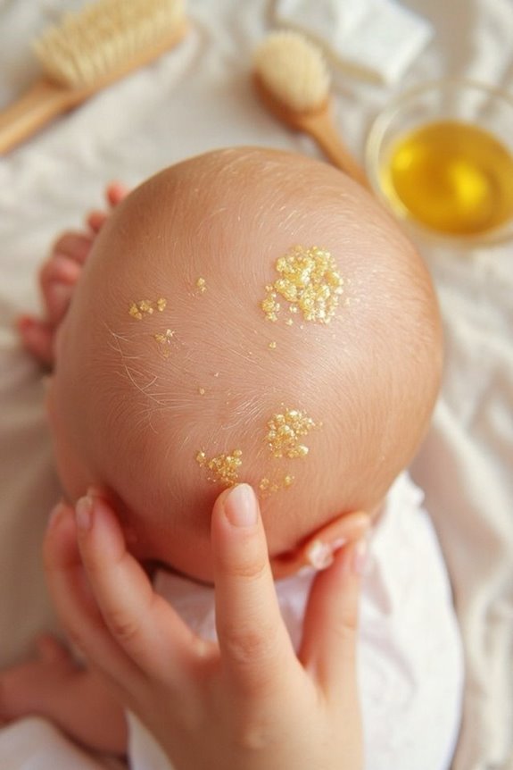gentle cradle cap management