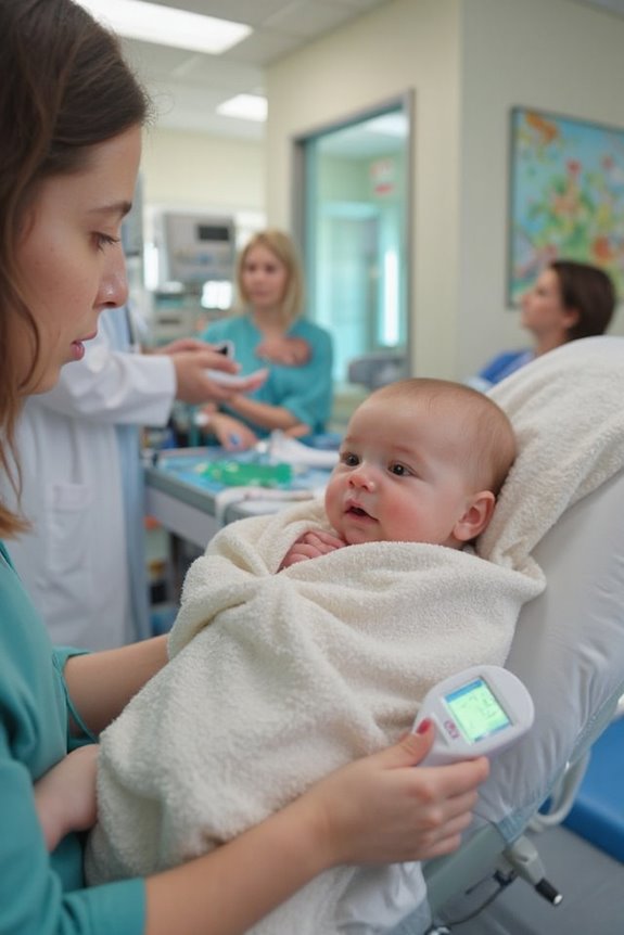 hospital evaluation for fever