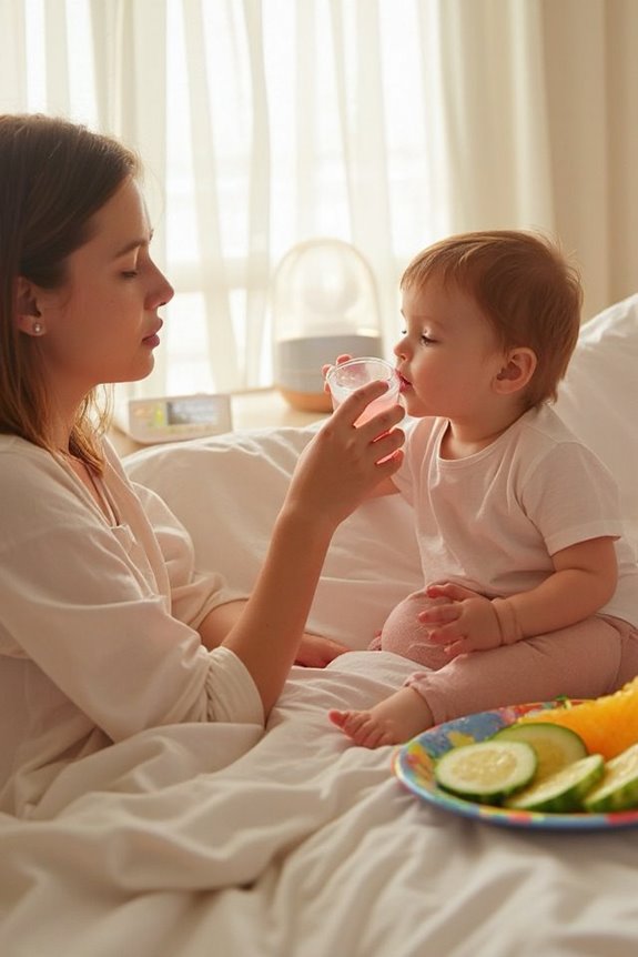 hydration strategies for fever