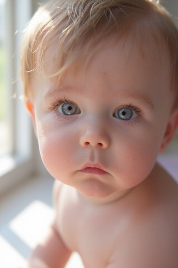 infant eye color development stages