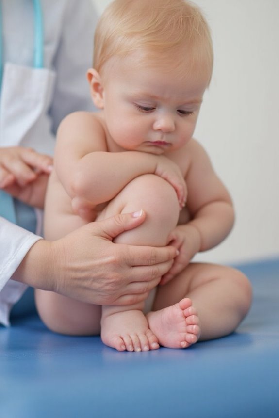 infant kneecap cartilage flexibility