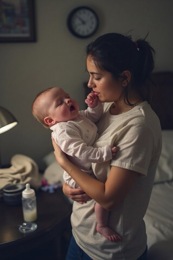 infant reflux peak timing