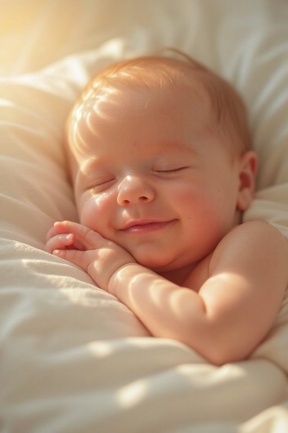 infant sleep smile phenomenon