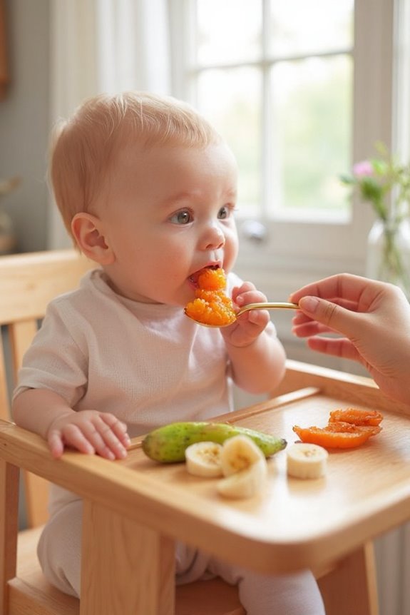 introducing solids to babies