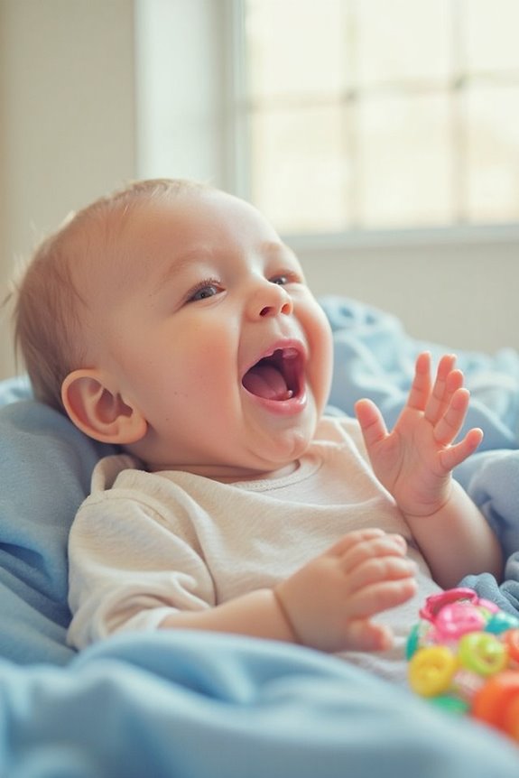 milestones leading to laughter