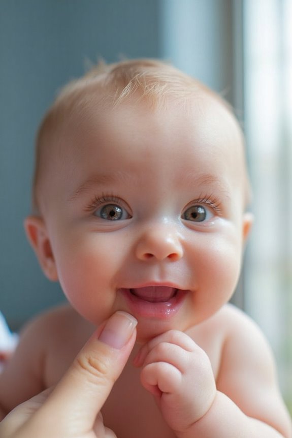monitor baby s smiling milestones