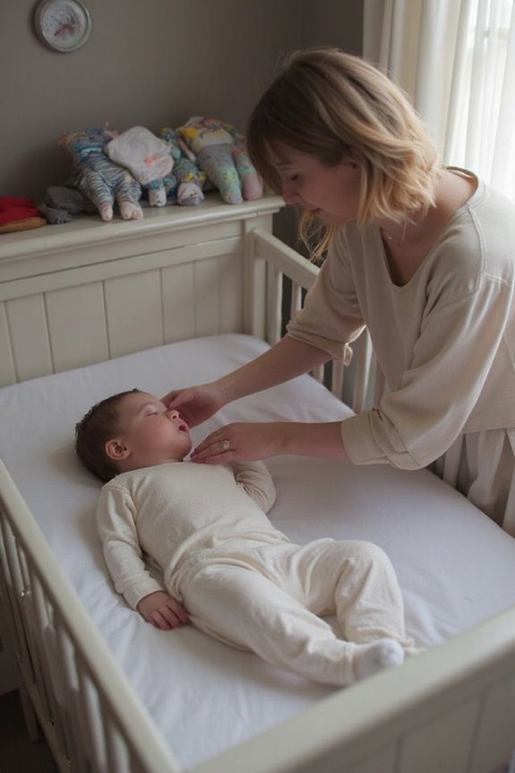 monitor baby s temperature closely