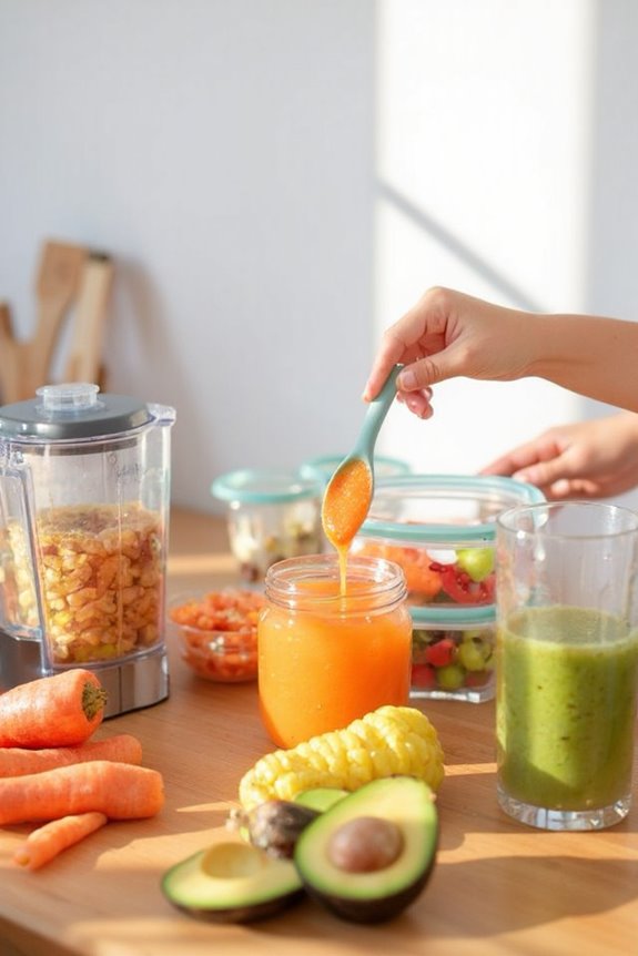prepare nutritious baby meals