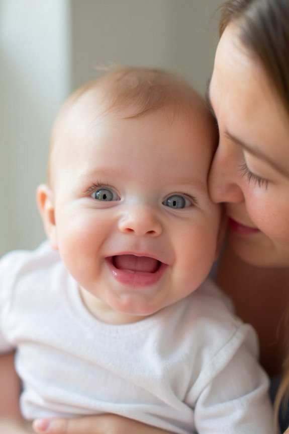 reflex vs social smiles