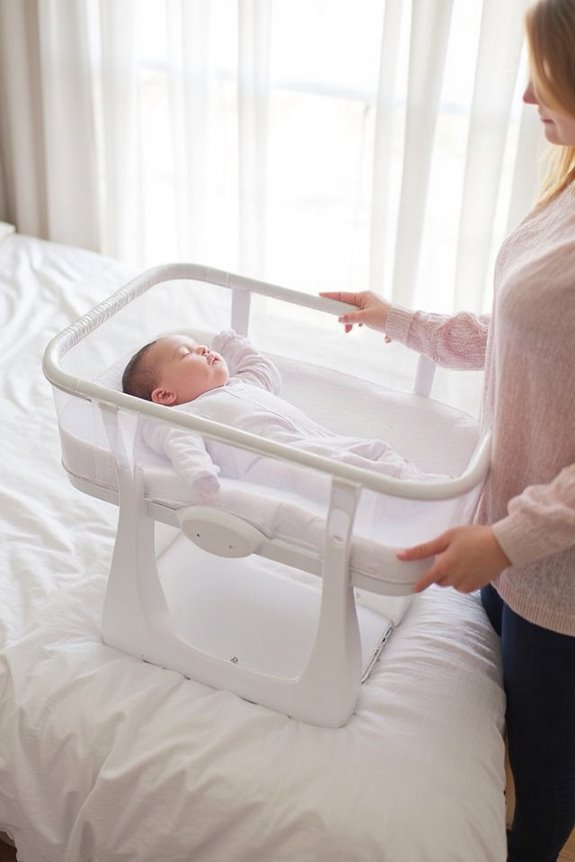 safe baby bassinet selection