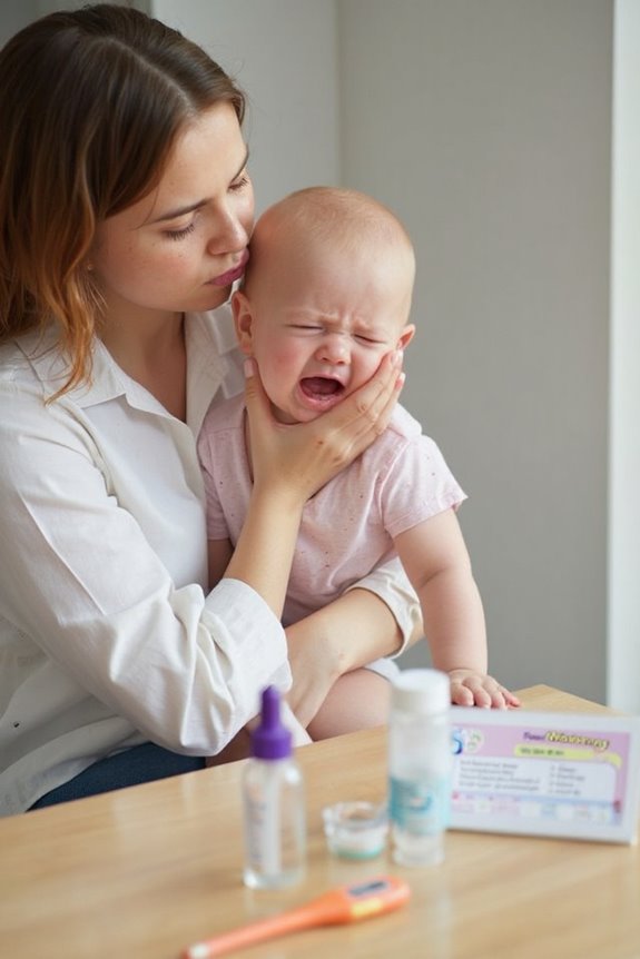 strep throat rare infants
