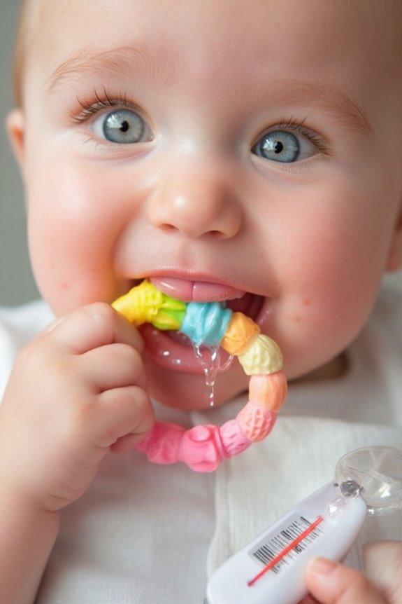 teething symptoms normal vs concerning