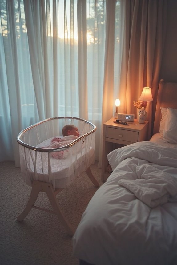 transitioning baby to crib