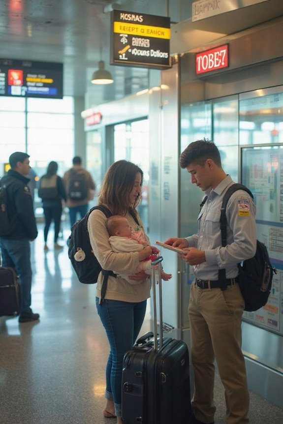travel exceptions for infants