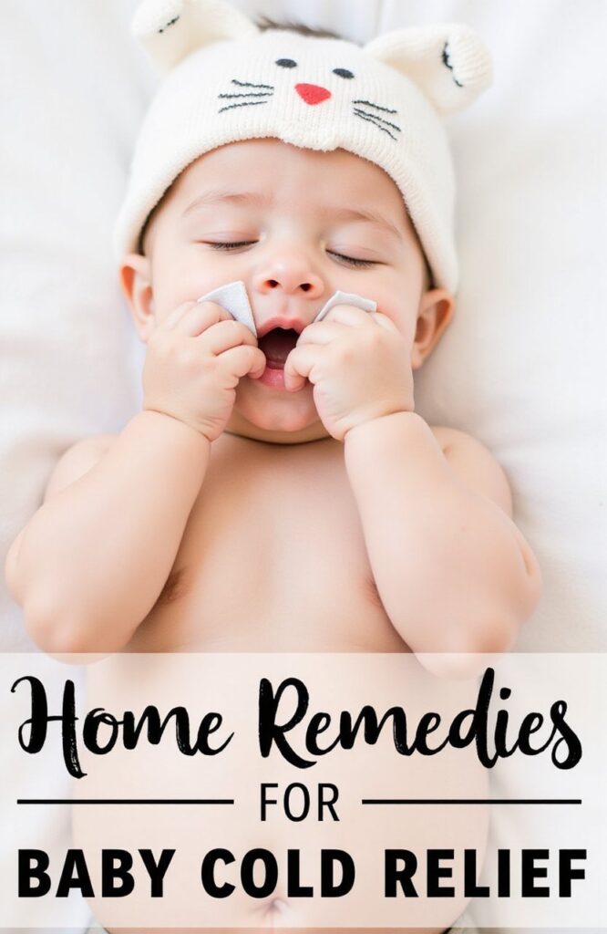 Home Remedies for Baby Cold Relief
